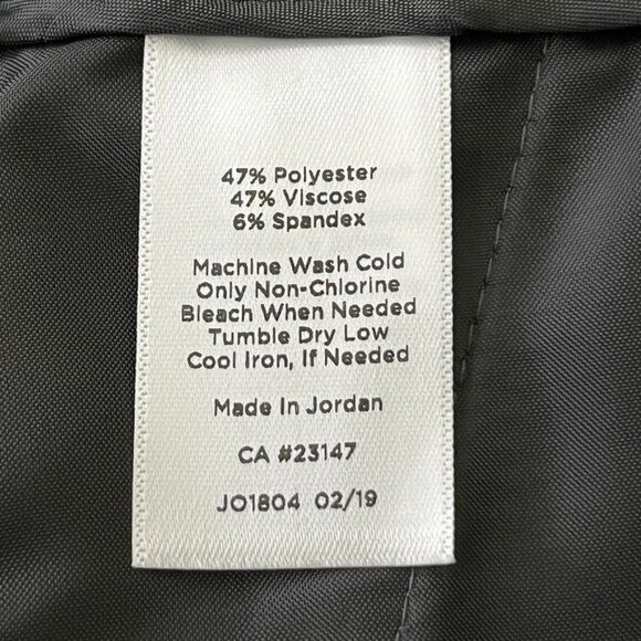 Talbots Barely Boot Pants Size 18 Grey Curvy Slacks Trousers New With Tags - Picture 13 of 13